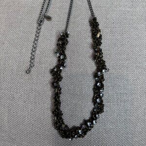 Rhinestone Beaded Jewelry Necklace
